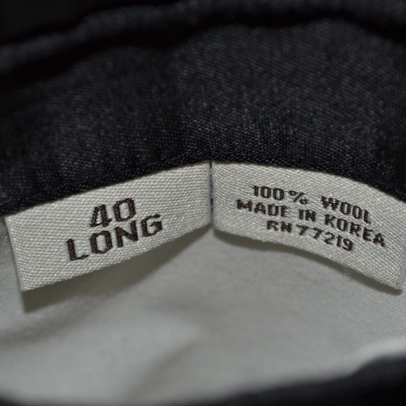 Pronto Uomo 40L Sport Coat Blazer Suit Jacket Gray - Picture 7 of 8